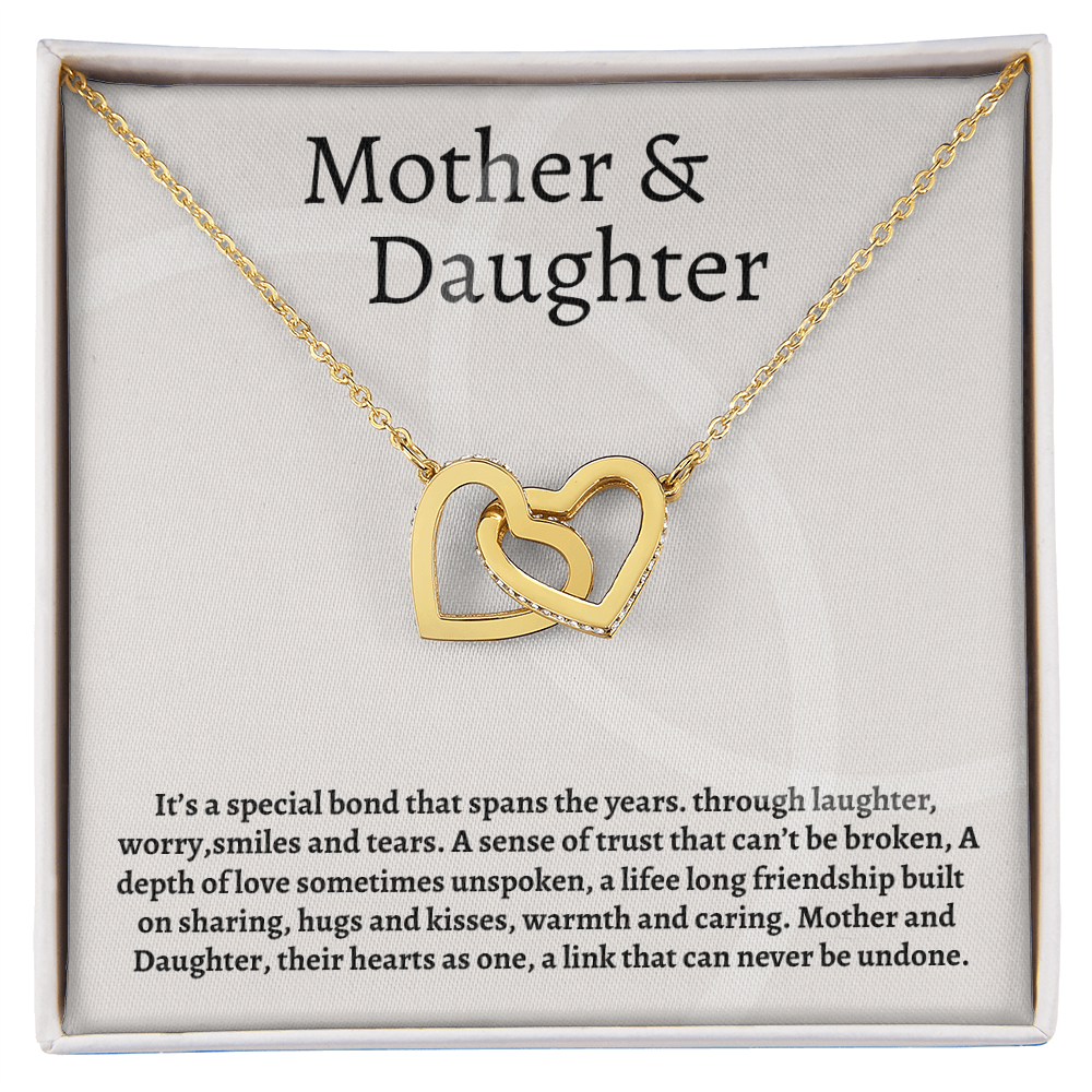 Linked for Life – Mother & Daughter Necklace Gift
