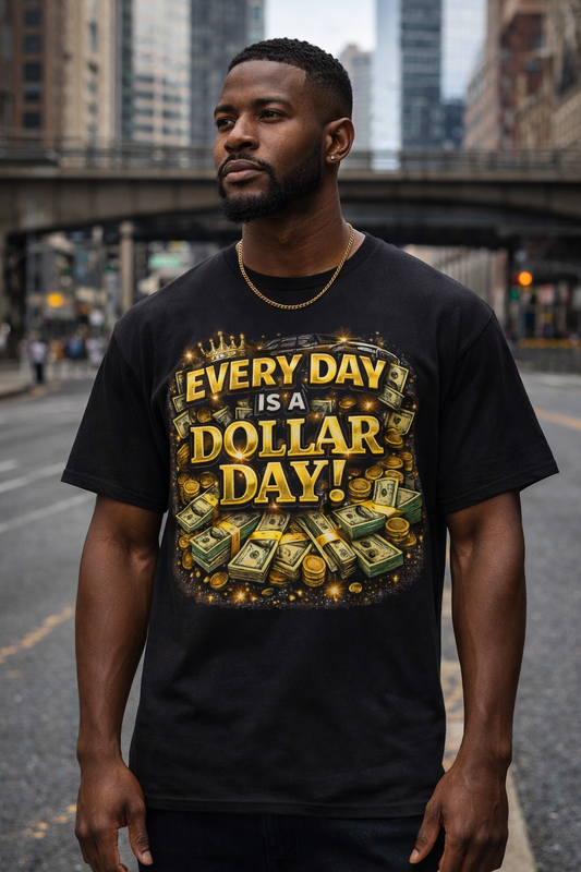 Every Day Is a Dollar Day™ T-Shirt | Hustle Mindset Tee