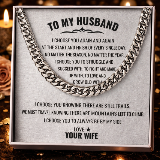 Sovereign Link™ Cuban Chain Necklace for Men