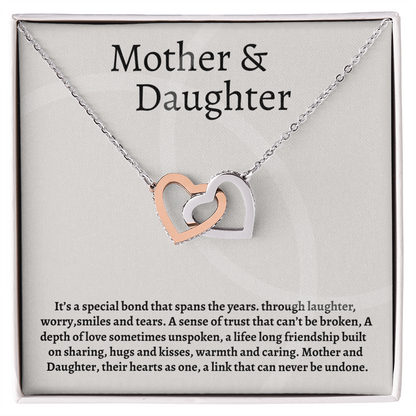 Mother & Daughter Necklace | Linked for Life™ Gift