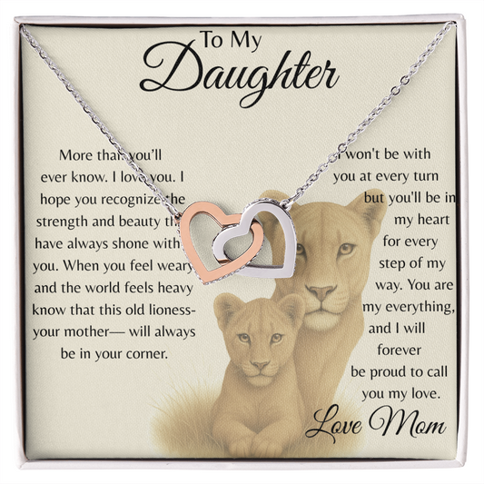 Eternal Bond™ – Interlocking Hearts Necklace