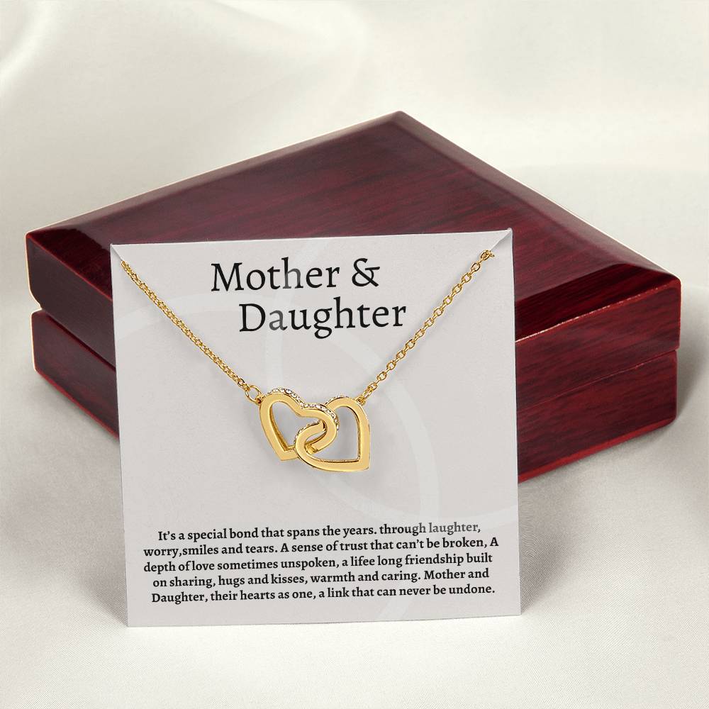 Linked for Life – Mother & Daughter Necklace Gift