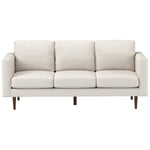 Modern Upholstered Sofa Couch - Linen