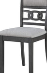 5 Piece Round Dining Set - Grey