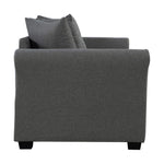 Classic Linen Sofa - Slate