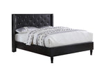 Leather Platform Bed - Full