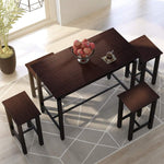 5 Piece Dining Table Set - Espresso