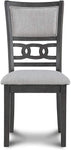 5 Piece Round Dining Set - Grey