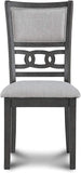 5 Piece Round Dining Set - Grey