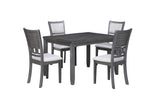 5 Piece Dining Table Set - Grey