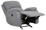 Contemporary Glider Recliner - Grey