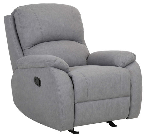 Contemporary Glider Recliner - Grey