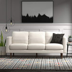 Modern Upholstered Sofa Couch - Linen