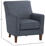 Modern Accent Arm Chair - Blue