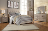 Upholstered Tufted Bed Frame - Beige - Queen